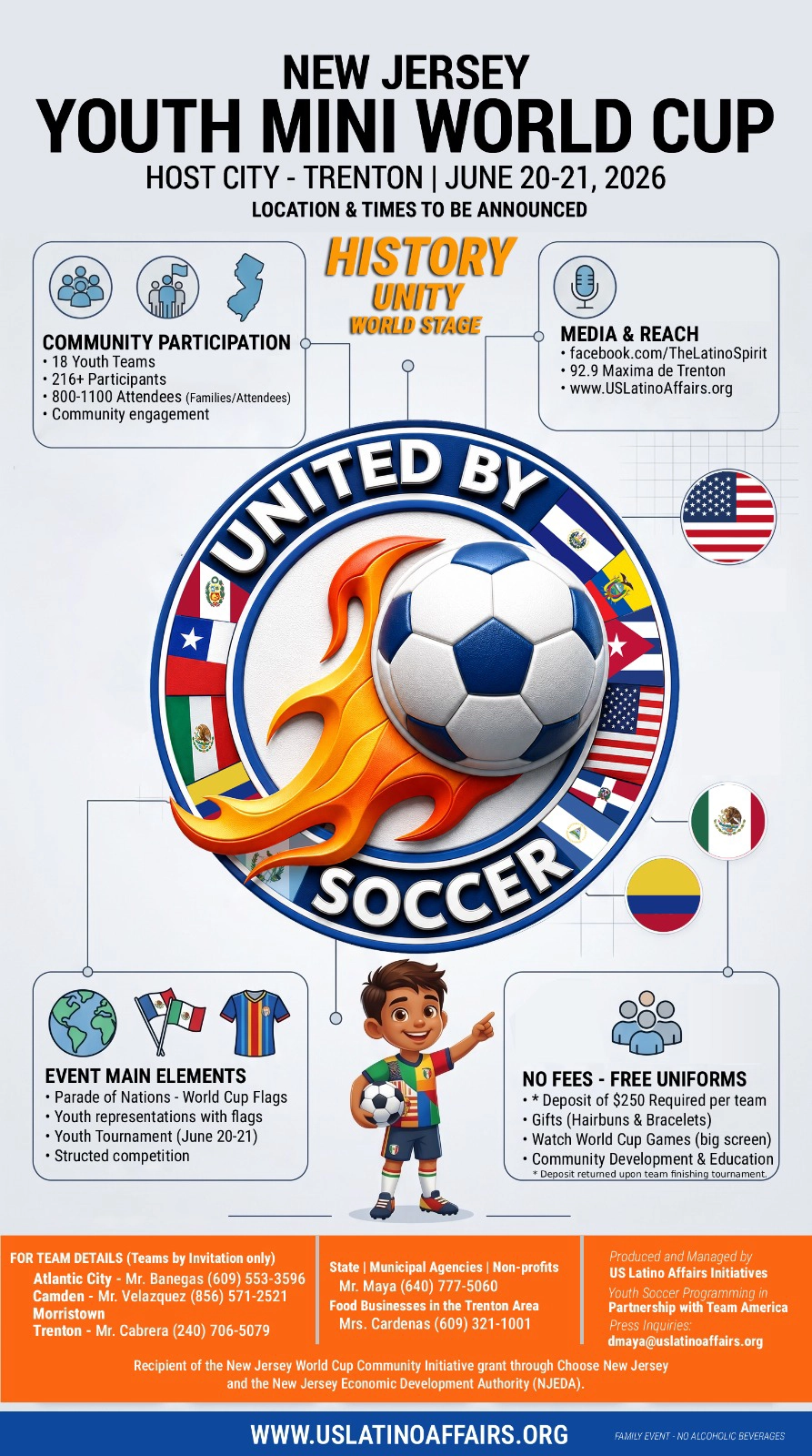 NEW JERSEY YOUTH MINI WORLD CUP